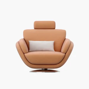 Premium Orange Executive Sofa Chair