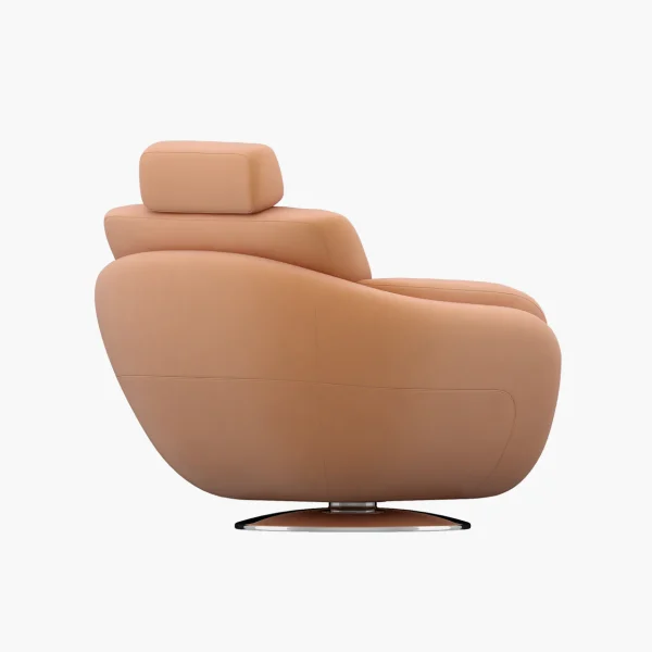 Premium Orange Executive Sofa Chair
