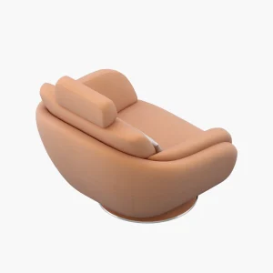 Premium Orange Executive Sofa Chair
